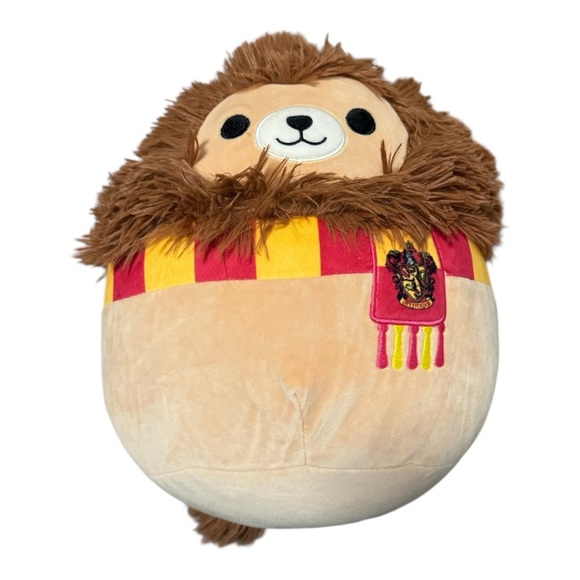 Gryffindor Plush Lion Toy - Brown and Red Squishmallows Harry Potter 11” - Picture 1 of 8